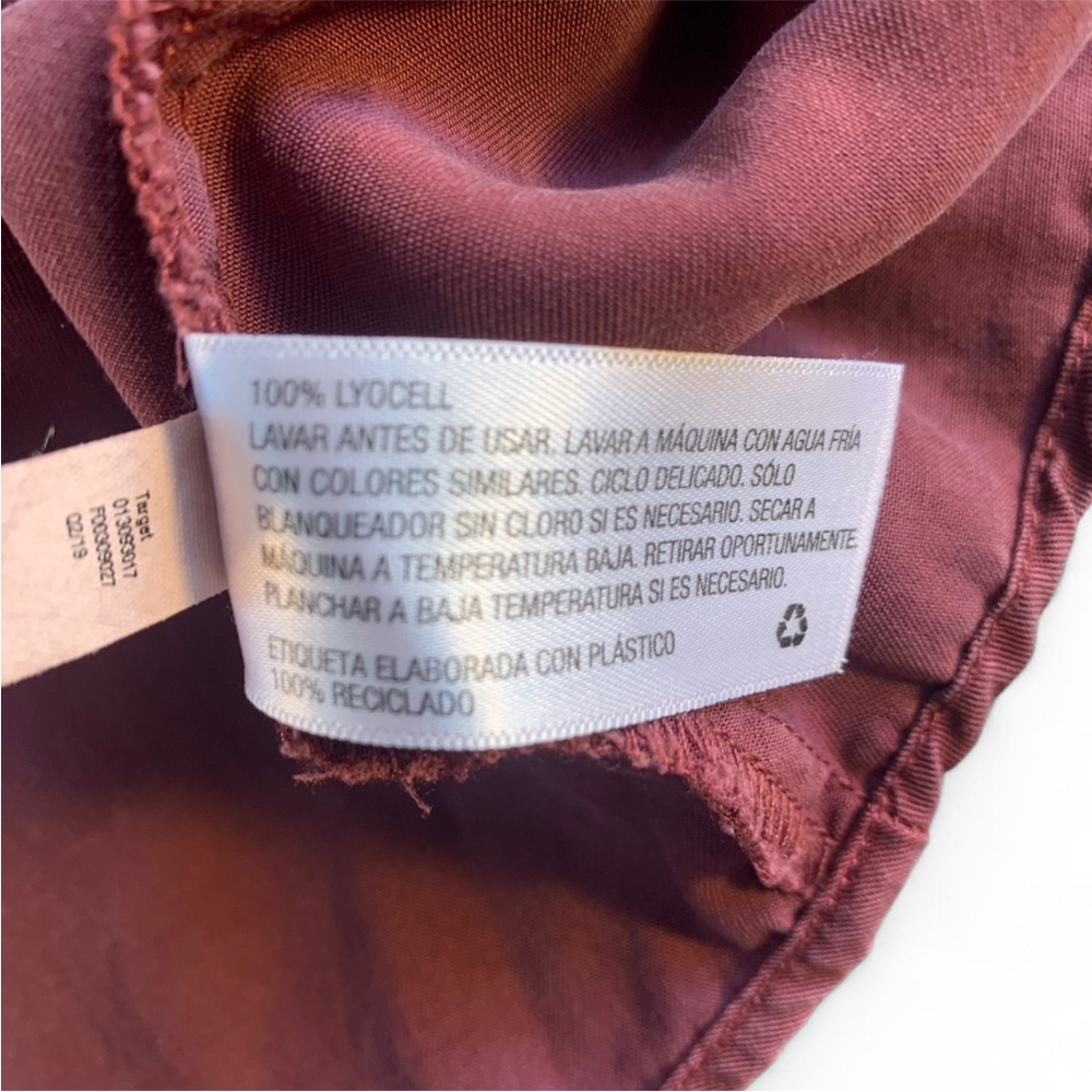 Western Boho Casuak Universal Thread burgundy Shi… - image 6